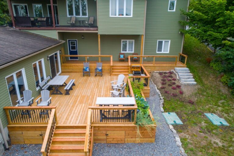 deck and patio